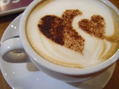 Kapuchino s kafe