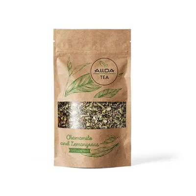 ALLDA TEA CHAMOMILE&LEMONGRASS чай  Лайка и лимонова трева 60 g