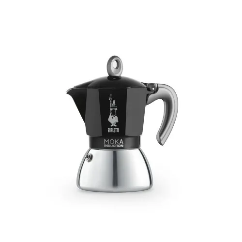BIALETTI Moka induction 6 чаши черна