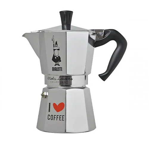 Кафеварка BIALETTI Moka Express I love Coffee - 6 чаши