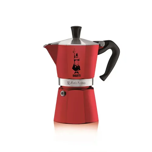 Кафеварка BIALETTI Moka Express  3 чаши червена