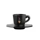 Комплект 4 бр. чаши BIALETTI 8-Faces - 75 мл. черни 