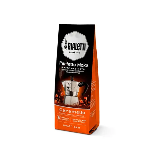 Мляно кафе BIALETTI Perfetto MOKA Caramello - 250 гр.