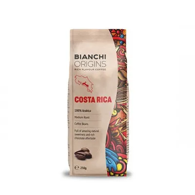 Bianchi ORIGINS COSTA RICA – кафе на зърна 250 г