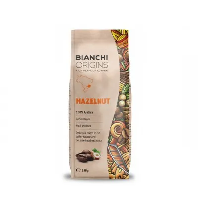Bianchi ORIGINS HAZELNUT лешник – 250 г кафе на зърна
