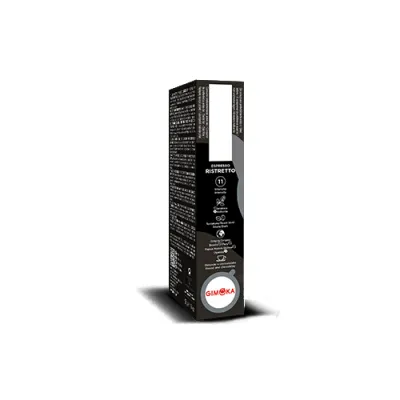 GIMOKA RISTRETTO ALU - 10 капсули, съвместими с Nespresso