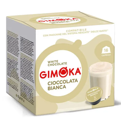 GIMOKA Cioccolata Bianca капсули DG 16 бр.