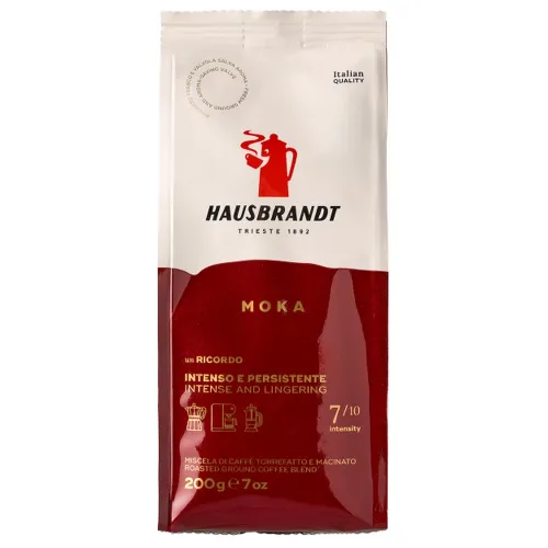 Hausbrandt Moka 100% Arabica - 200 г мляно кафе