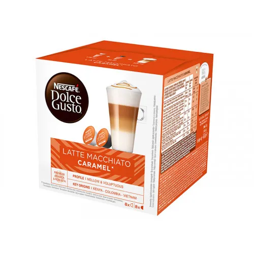 Nescafè Dolce Gusto Latte Macchiato Caramel - 2 x 8 броя