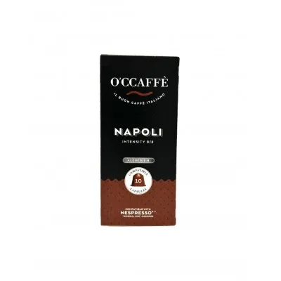 O`CCAFFE  Napoli ALU - капсули съвместими с Nespresso 10 бр.