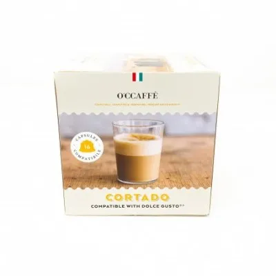 O'CCAFFÈ Cortado - 16 капсули, съвместими с Dolce Gusto