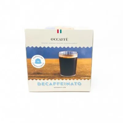 O'CCAFFÈ Decaf - 16 капсули, съвместими с Dolce Gusto
