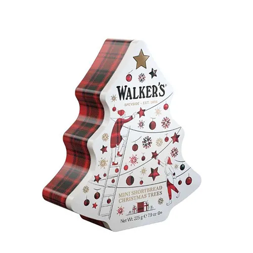 WALKERS Коледна елха маслени бисквити 225 гр 