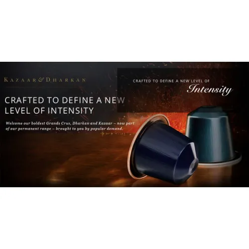 Нови видове Nespresso с неочаквано висок интензитет