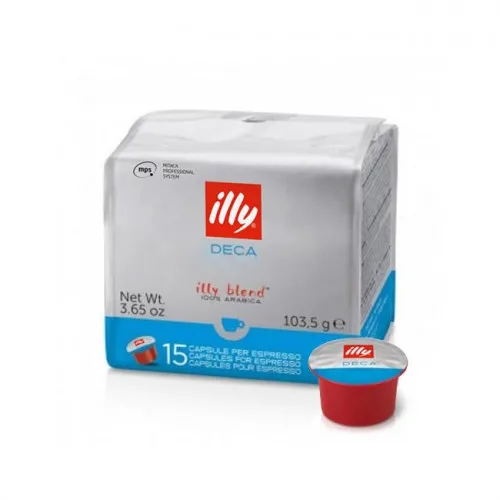 illy Decaffeinato – капсули MPS – 15 броя