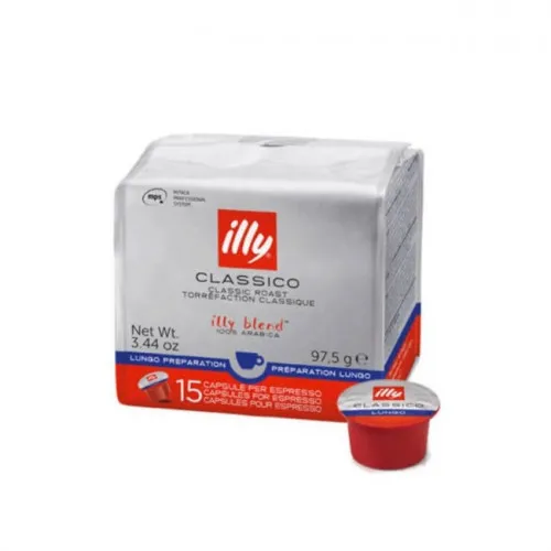 illy Lungo Classico – капсули MPS – 15 броя