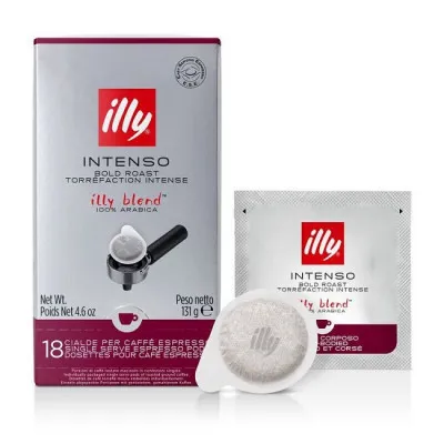 КОМБО ПРЕДЛОЖЕНИЕ - illy Intenso - дози E.S.E. – 12 бр. по 18 дози