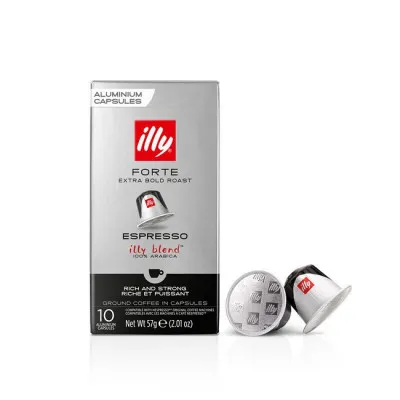 illy Forte - капсули, съвместими с Nespresso - 10 брoя