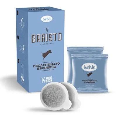 Baristo Decaffeinato Espresso - 14 филтър дози