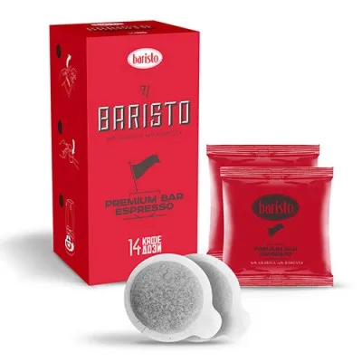 Baristo Premium Bar Espresso - 14 филтър дози
