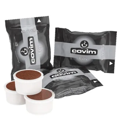 Covim Epy Mistero Nero Extra – 100 капсули, съвместими с Lavazza Espresso Point