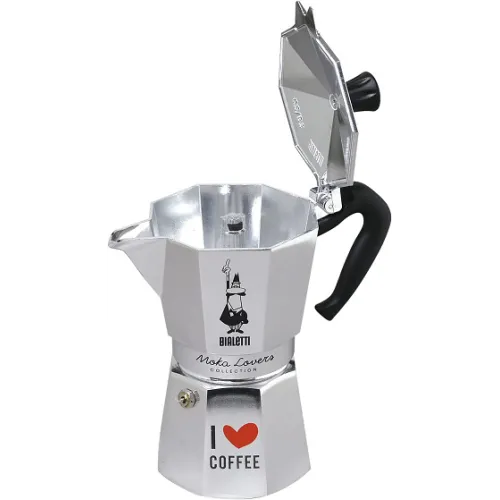 Кафеварка BIALETTI Moka Express I love Coffee - 6 чаши